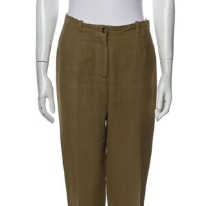 CELINE - Straight Leg Linen Pants